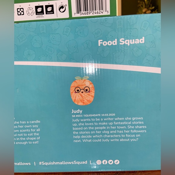 Bundle of 2 sets Squishmallows, 8 in & 4 in - Picture 5 of 8